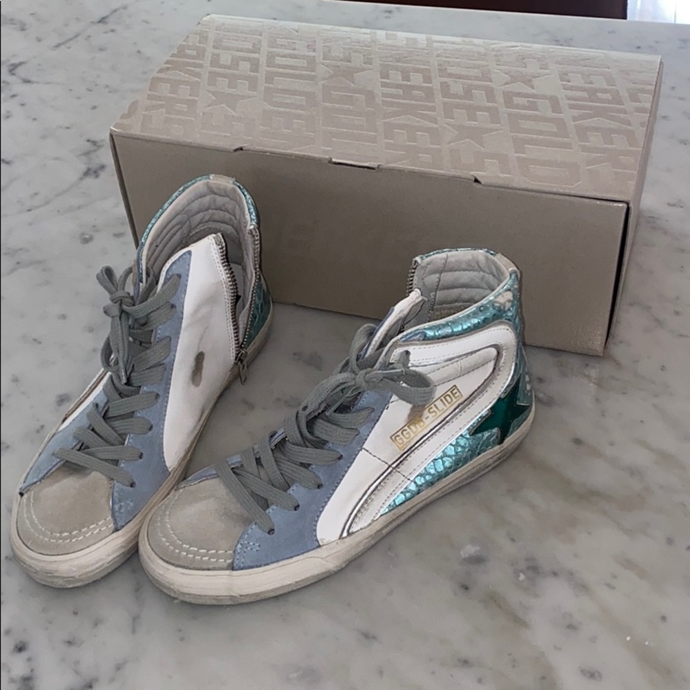 GOLDEN GOOSE HIGH TOP SHOES